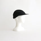 COOLMAX SUCKER LITTLE BRIM CAP #BLACK [NO.27224-A]