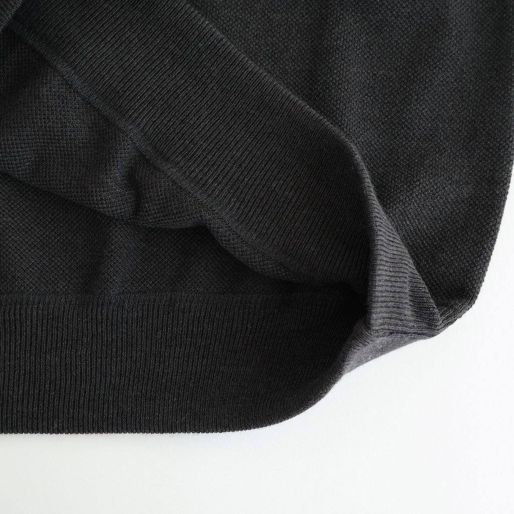 Co/Wo Moss Stitch Skipper #CHARCOAL [2503-003]