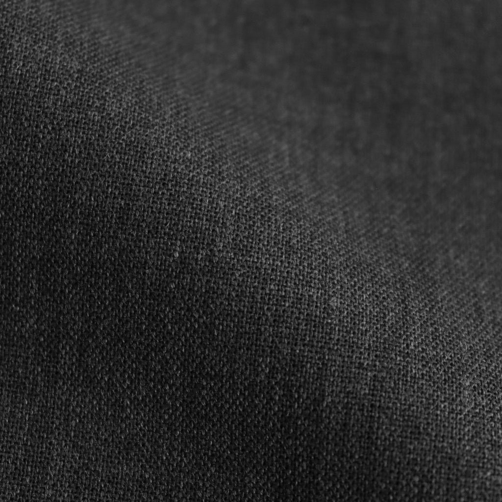 WOOL KID MOHAIR HOP SACK SLIT SKIRT #TOP CHARCOAL [A25SS06MH]