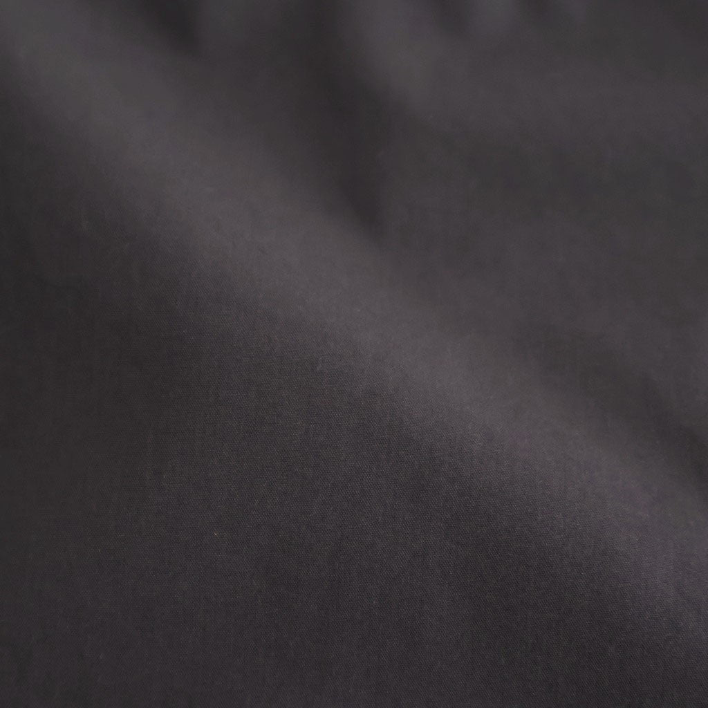 綿タイプライター L/S シャツ #BLACK [HQ-B002-051]