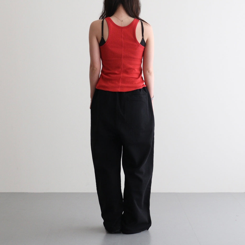 Gauze Teleco Tank Top #RED [I26SS-CUT1]