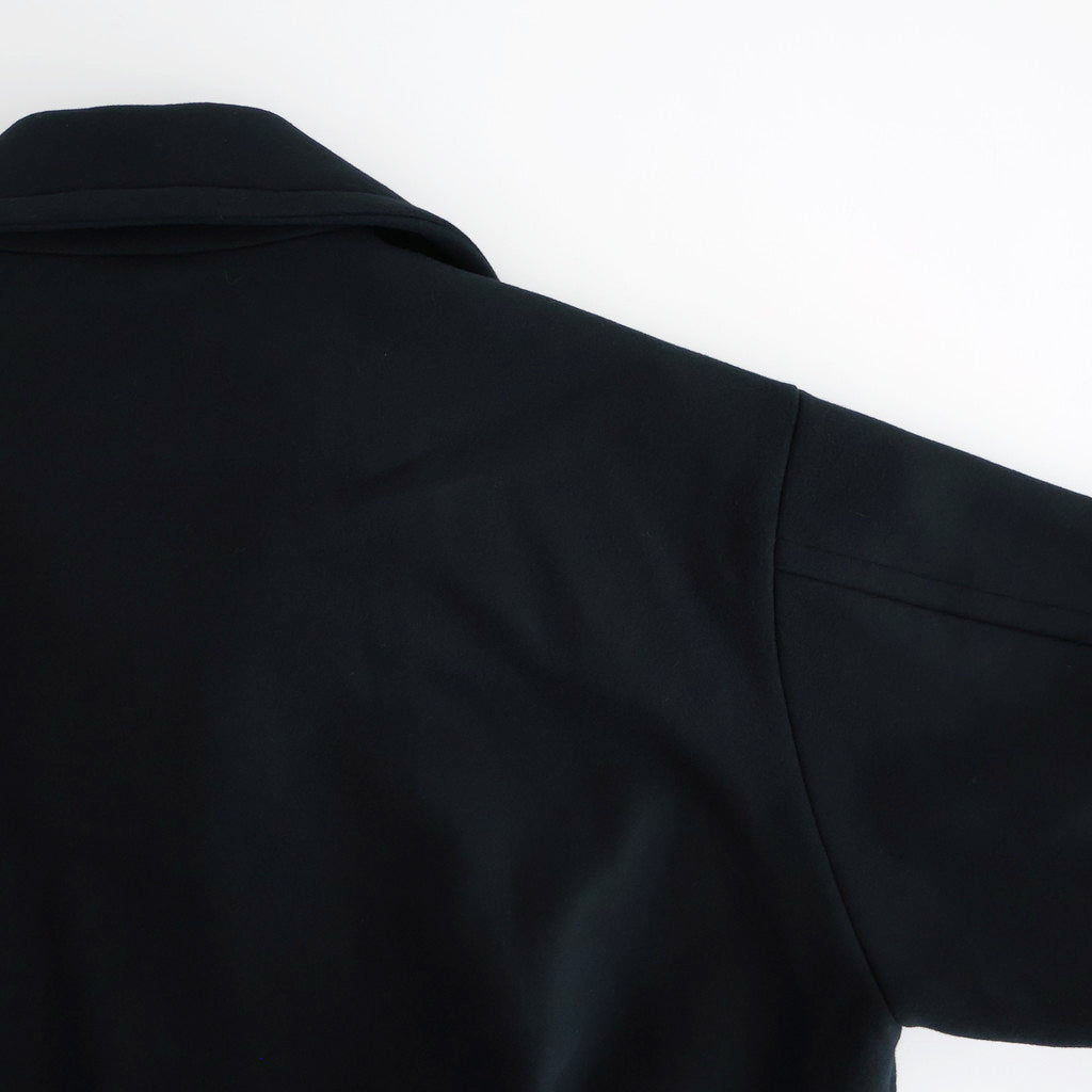 Melton Stand Collar Zip Blouson #BLACK [YK25FW01034B]