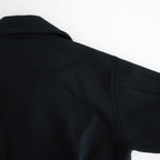 Melton Stand Collar Zip Blouson #BLACK [YK25FW01034B]