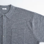 Crepe Knit Shirt #GRAY [2601-006]