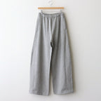 YAK/COTTON SWEAT EASY TROUSERS #TOP GREY [ST.1288]