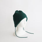 EAR FLAP BEANIE #D.GREEN [R5115-AW25]