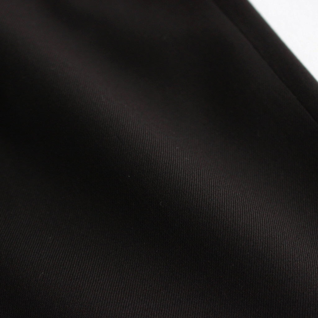 LONG WIDE TROUSERS #DARK BROWN [ST.1094]