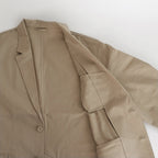 CORPORATE CHINO JACKET #BEIGE [FSC241-20090B]