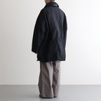 KATHARINE HAMNETT Recycle Polyester Half Coat #BLACK [YK25FW01128C-KH]