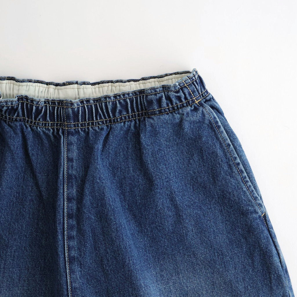 CORPORATE DENIM EASY PANTS #DARK WASH [FSC261-40209FB]