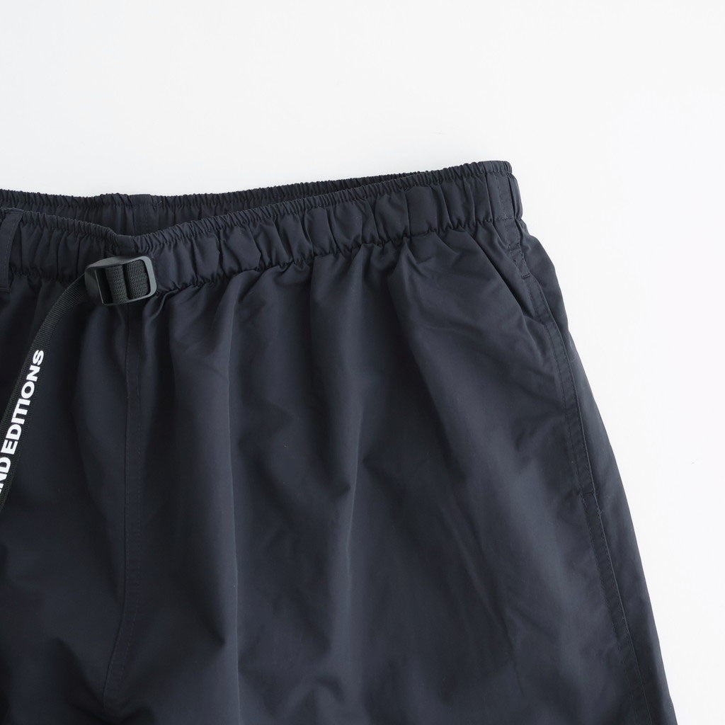 FRIEND EDITIONS ALL WEATHER SHORTS #BLACK [FSP261-90092FE