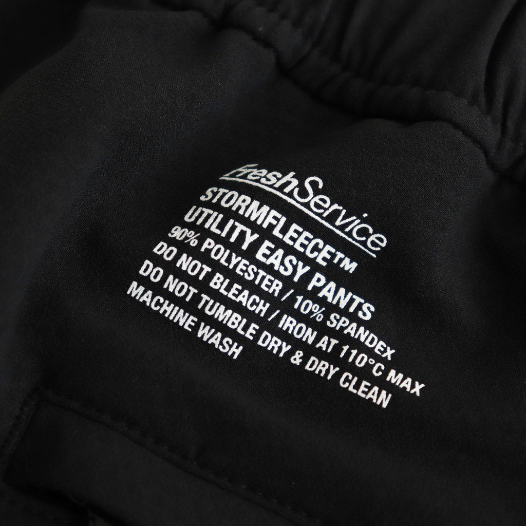 STORMFLEECE UTILITY EASY PANTS #BLACK [FSC243-40208]