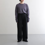 Wool Cashmere Seamless Knit #S/BLU [12520538]