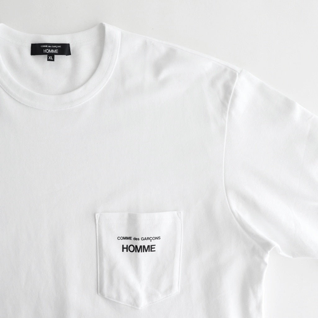 綿天竺 製品プリント長袖Tシャツ #WHITE [HP-T102-051]