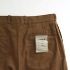 CHINO CLOTH PANTS STRAIGHT #l.brown 起毛 [14659]