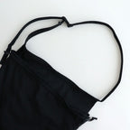 TAS BIG RED CROSS APRON BAG #BLACK [K031]