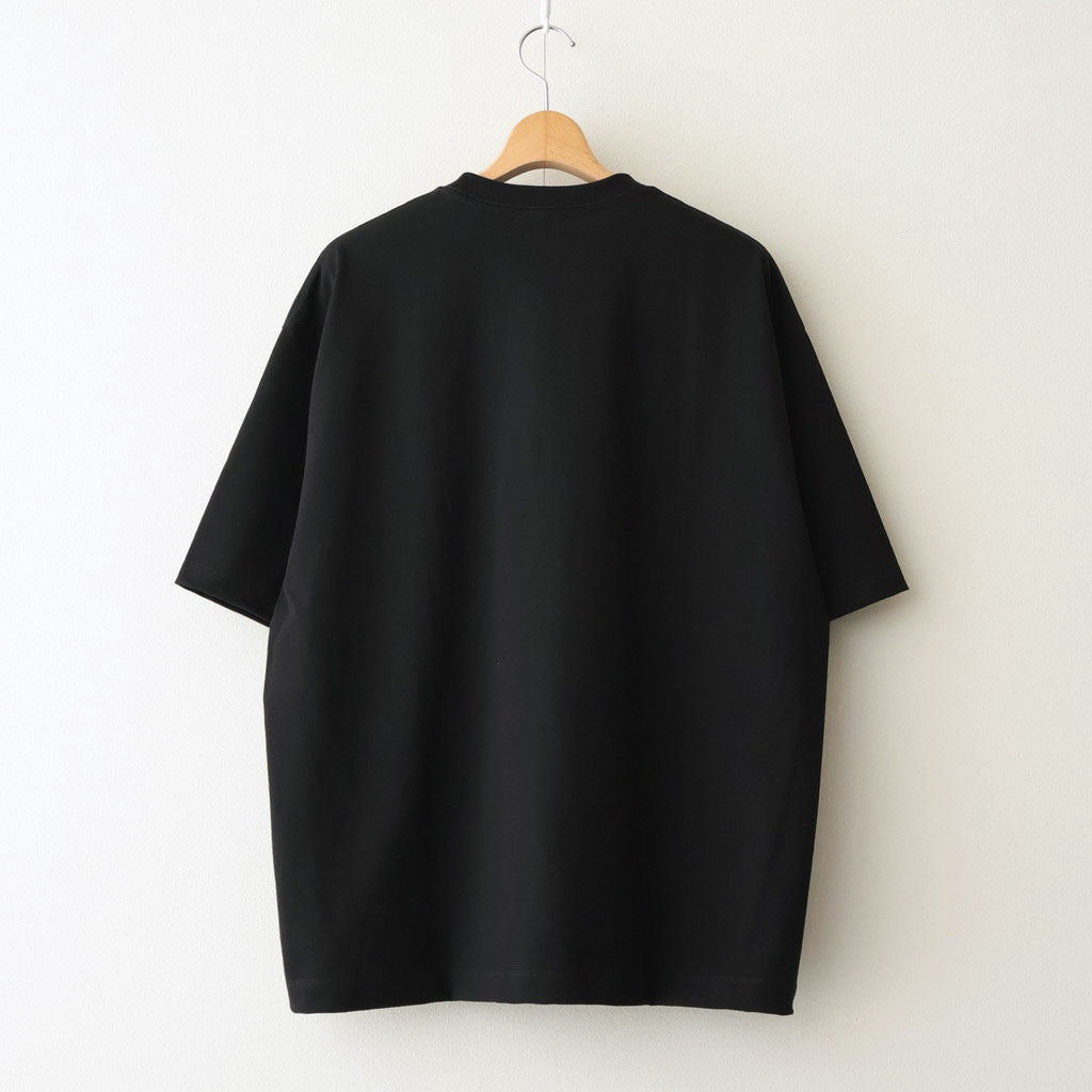 12/-AIR SPINNING LOOSE FIT T-SHIRT #BLACK [KKAGLM0030]