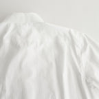 WASHED FINX TWILL SHIRT #WHITE [A25SS01TN]