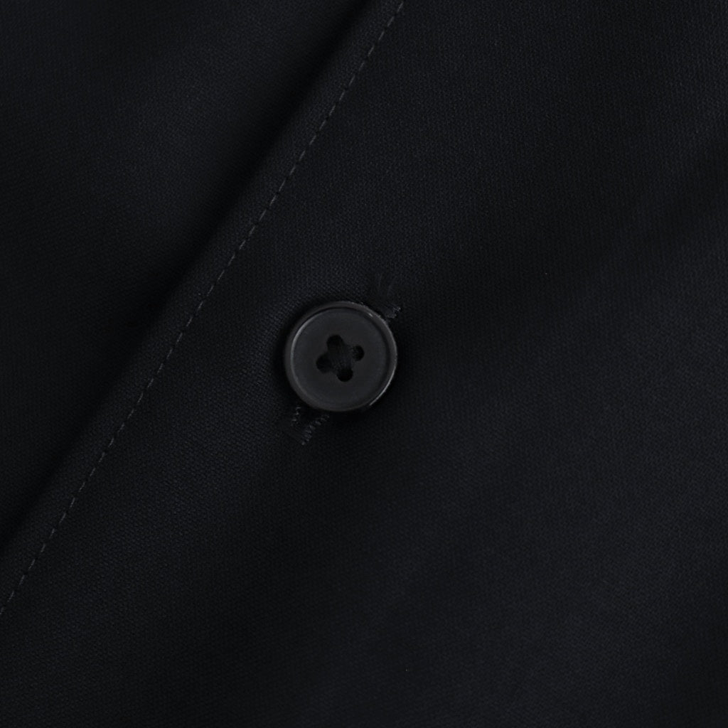 SUPER FINE TROPICAL WOOL SHIRT #TOP DARK NAVY [A25SS01WT]