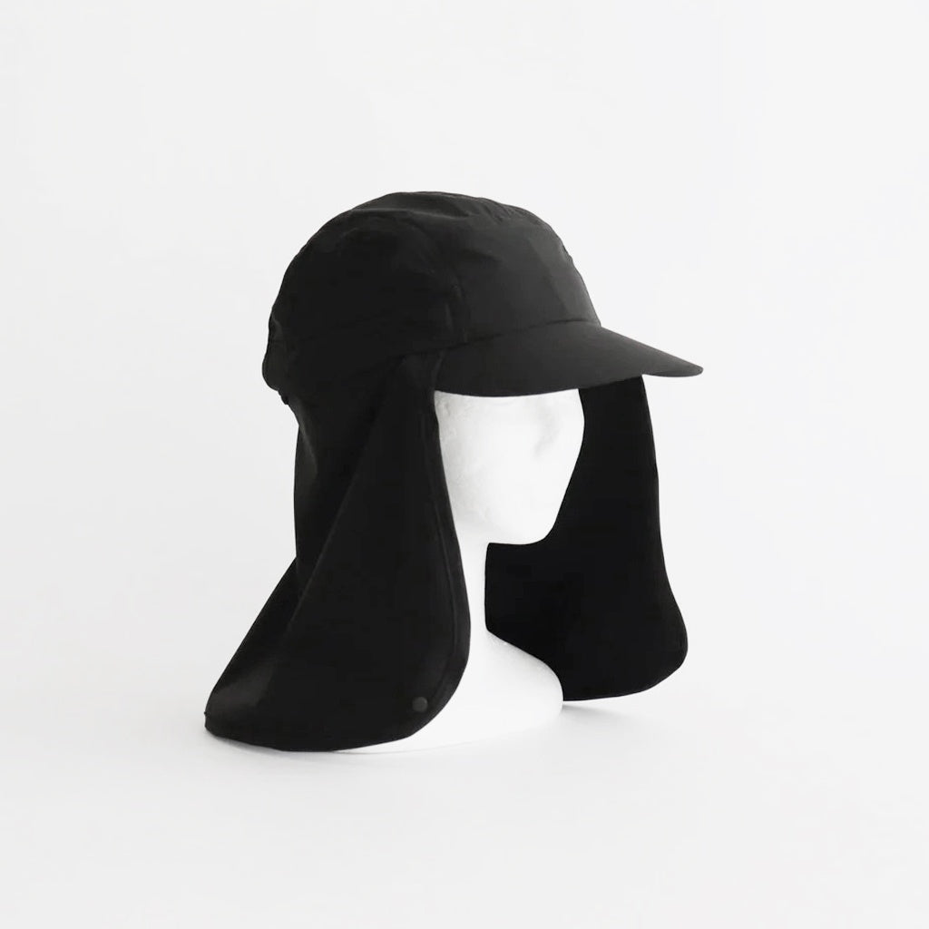 SUN SHADE CAP #BLACK [NO.27232-A]
