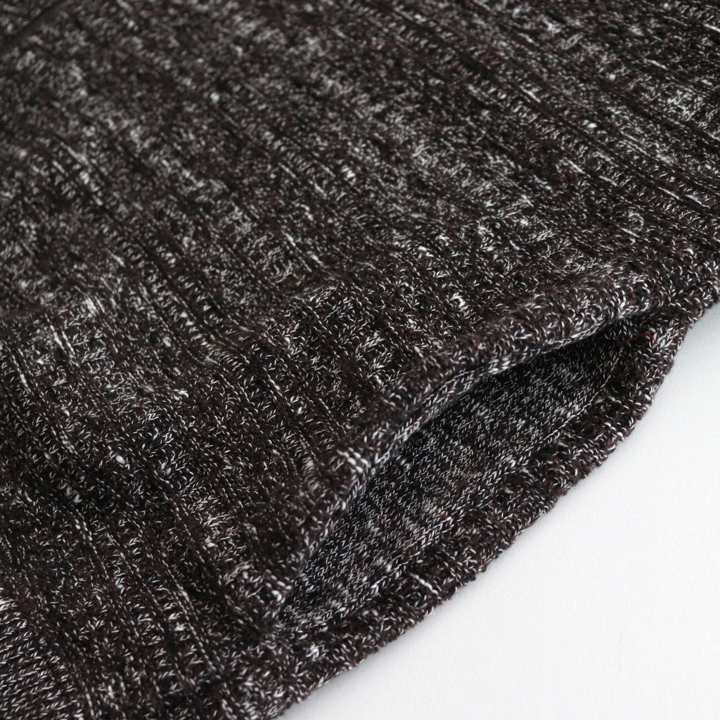 Links Zip Up Vest #Brown [2501-017]