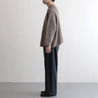 COMFORT BLEND YARN LOOSE FIT SWEATER #BROWN [N0011]