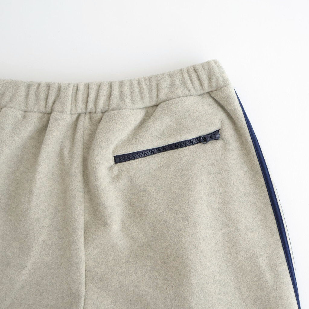 Fleece Loose Fit Track Pants #OATMEAL [I25AW-BC122]