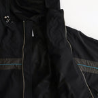 NYLON HOODED JACKET #BLACK [2541000203]