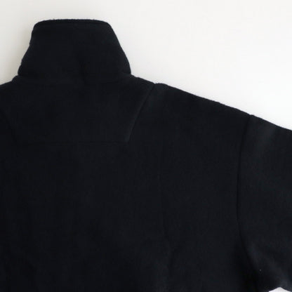 WOOL FREECE HALF ZIP PULLOVER #NAVY [YK24FW0801B]