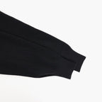 EXTRA FINE WOOL KNIT SKIPPER #BLACK [ST.1636]