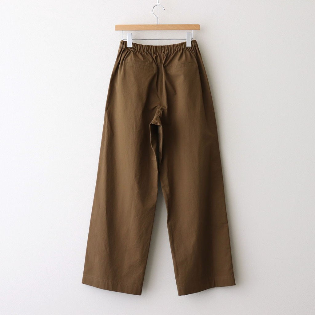 Cotton Easy Pants #CAM [12510716] - ciacura 三重県四日市市の