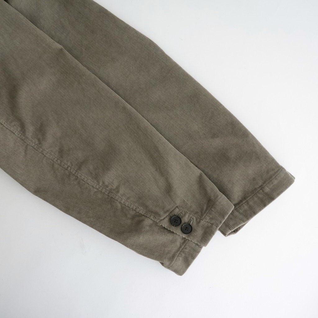 VINTAGE CORDUROY SINGLE BREASTED JACKET #TAUPE [ST.1580]
