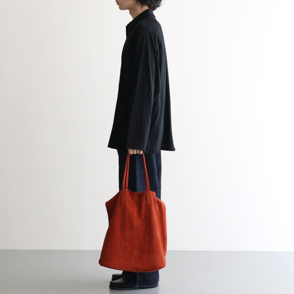 3WAY LARGE TOTE （OIL SUEDE） #TERACOTTA [L-1]