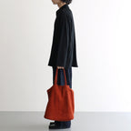 3WAY LARGE TOTE （OIL SUEDE） #TERACOTTA [L-1]