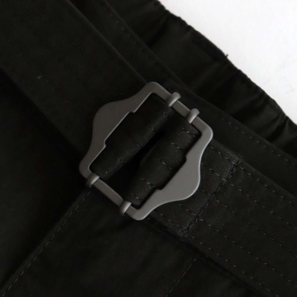 Parachute Belted Pants #Almost Black [AOESPT015]