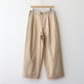 Westpoint Chino Wide Straight Trousers #BEIGE [GM253-40150B]
