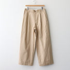 Westpoint Chino Wide Straight Trousers #BEIGE [GM253-40150B]