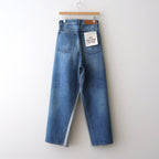 Hybride Sweat Denim Pants #BLUE USED x LT.GREY [ID-PT50]