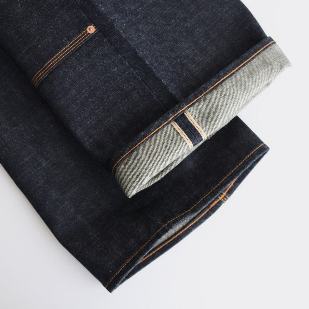 CLASSIC DOUBLE KNEE DENIM PANTS #RIGID INDIGO [CLASS003]
