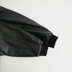 Cow Leather Raglan Blouson #BLACK [GU263-30320]