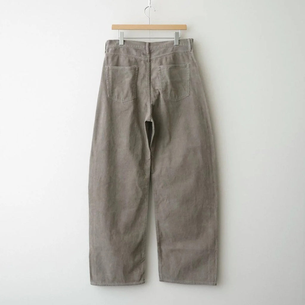 VINTAGE CORDUROY ROUND PANTS #TAUPE [ST.1573]
