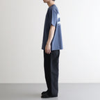 Waste Cotton Printed S/S Tee #NAVY [TP241-70009]