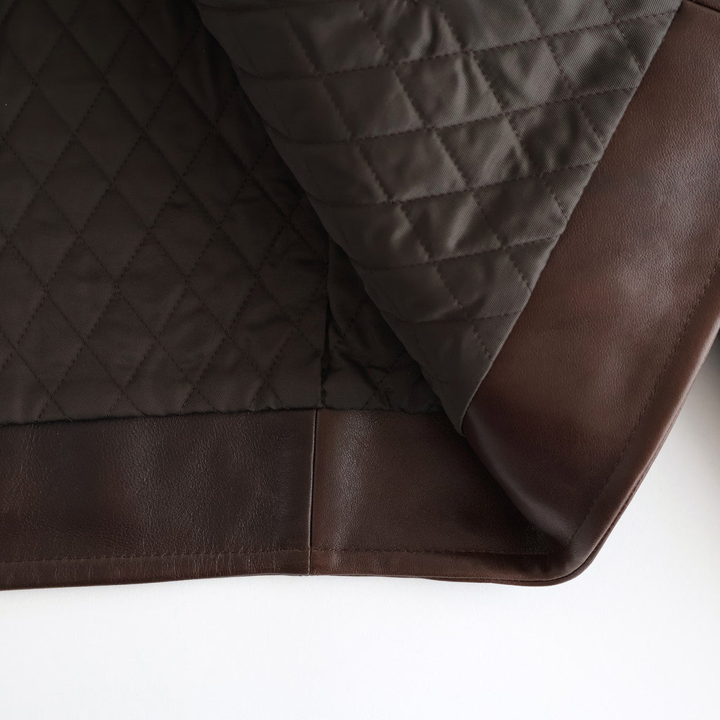 HEAVY LAMB LEATHER RIDERS JACKET #DARK BROWN [A25AB01LA]