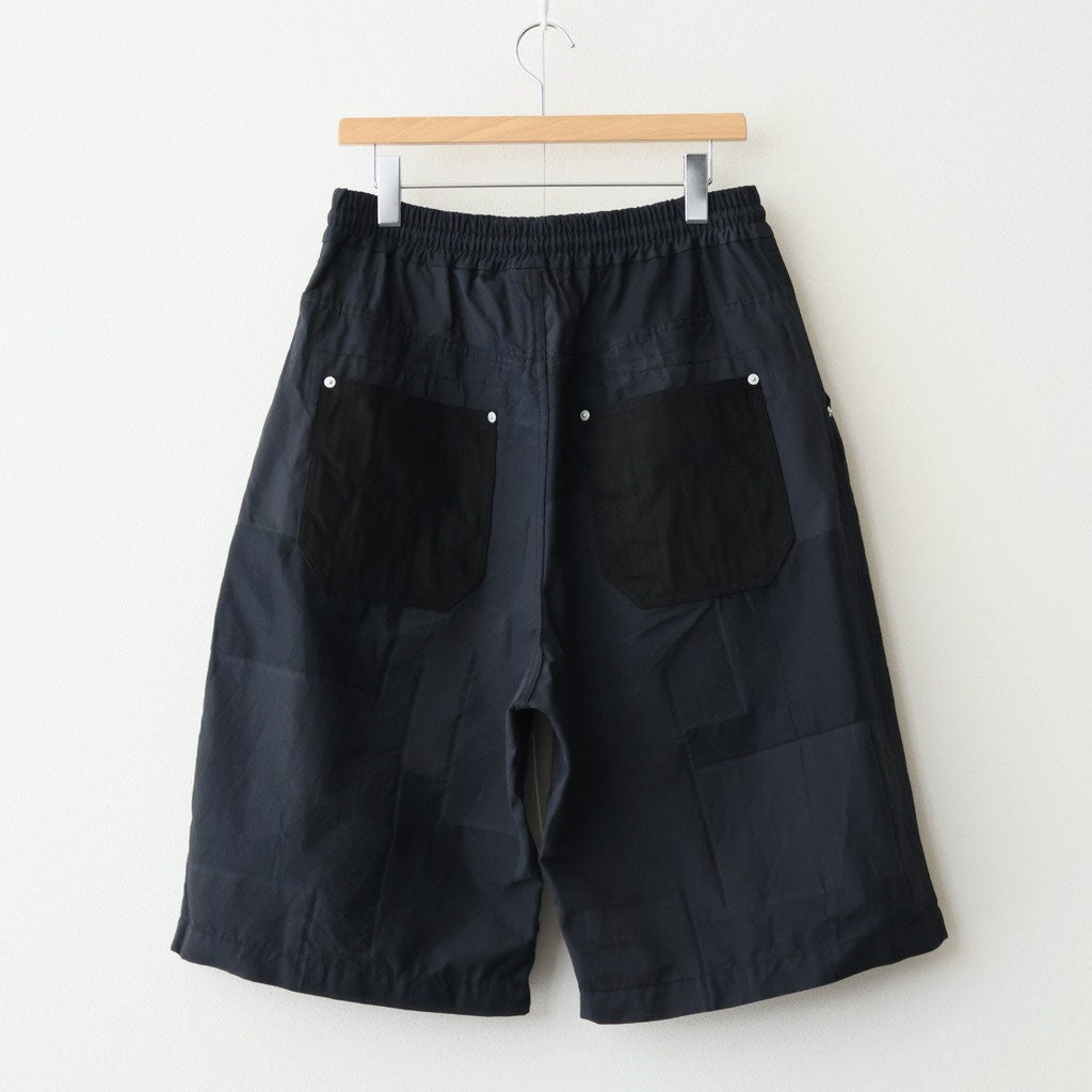 綿エステルジャカード ハーフパンツ #BLACK [HQ-P019-051] - ciacura