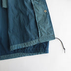 SPRAY PRINTED NYLON SNOWPARKA #OCEAN BLUE [YK23SS0462C]