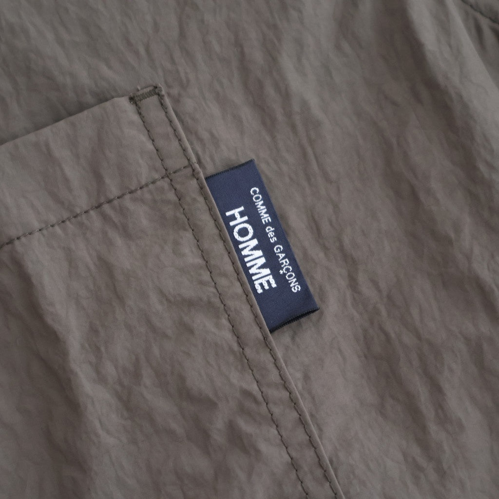 ナイロンタッサー S/S シャツ #KHAKI [HQ-B021-051]
