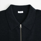 Co/Wo Moss Stitch Zip Blouson #BLACK [2603-003]