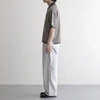 Diagonal Knit Skipper Shirt #OFF BEIGE [YK26SS01251S]
