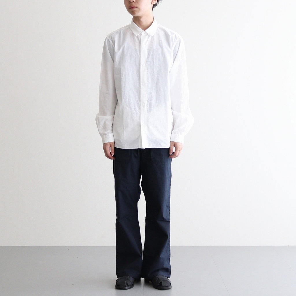US NAVY PANTS #NAVY POPLIN [23604] _ YAECA | ヤエカ – ciacura
