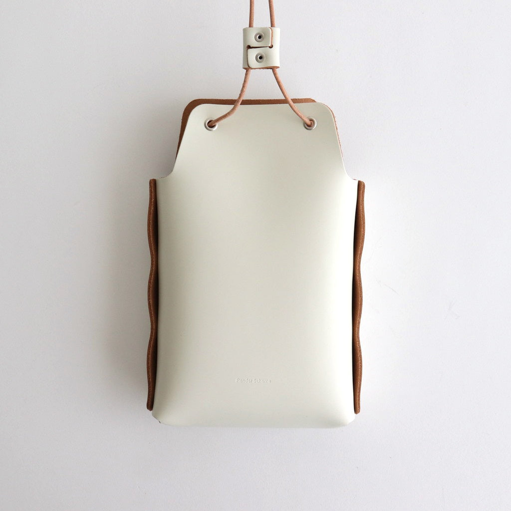 assemble neck pouch L #white [ol-rc-anl]